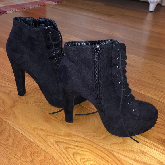 Lace Up Booties - Picture 4 of 5